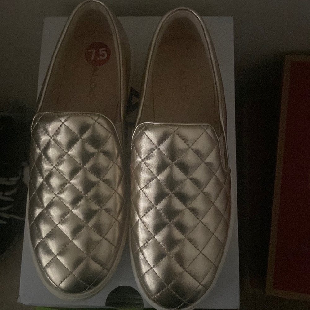 Gold Slip-On